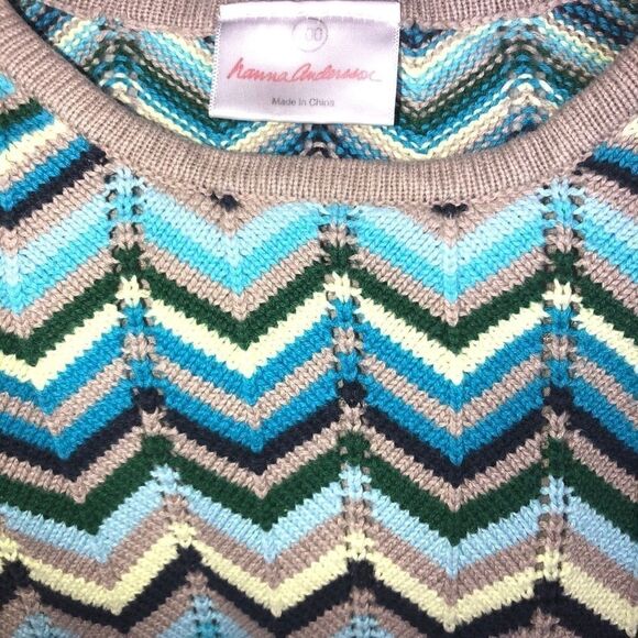 EUC Hanna Andersson Girls Size 4 Sweater Dress - Picture 4 of 6